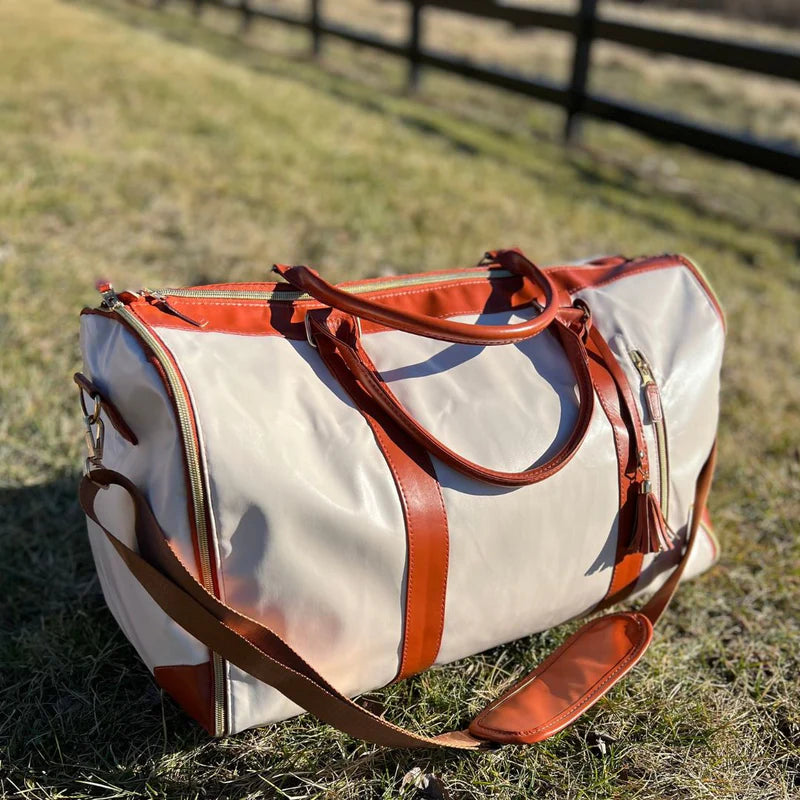 Foldable Storage Bag for Clothing - Arno-Blue stripe-State of Style