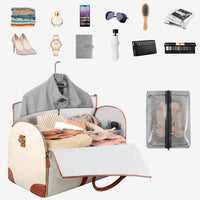 Foldable Storage Bag for Clothing - Arno-Blue stripe-State of Style