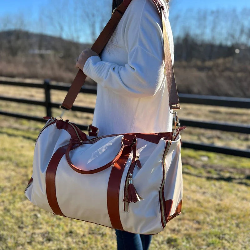 Foldable Storage Bag for Clothing - Arno-Blue stripe-State of Style