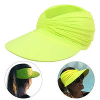 Foldable sun hat with a large brim and UV protection – Babes-Camel-One size fits all-State of Style