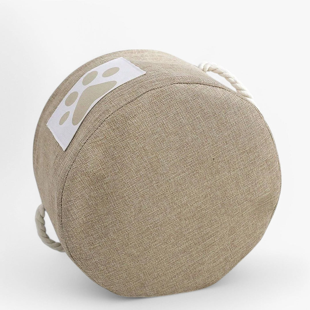 Foldable Toy Basket with Rope Handle – Livia-State of Style