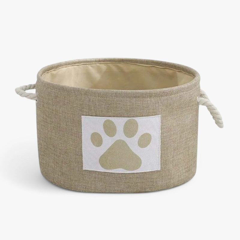 Foldable Toy Basket with Rope Handle – Livia-State of Style