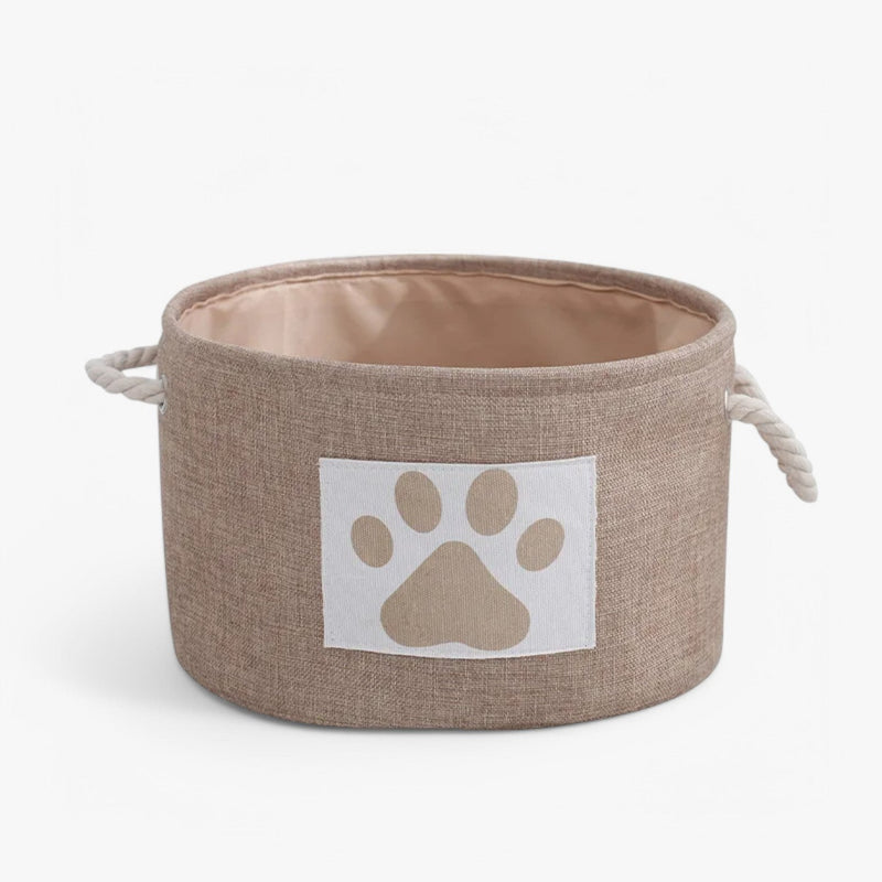 Foldable Toy Basket with Rope Handle – Livia-State of Style