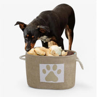 Foldable Toy Basket with Rope Handle – Livia-State of Style