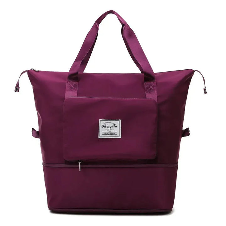 Foldable Travel Bag – FlexCarry-Burgundy-State of Style