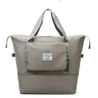 Foldable Travel Bag – FlexCarry-Grey Green-State of Style