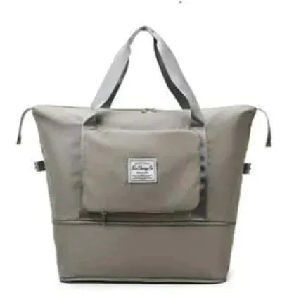 Foldable Travel Bag – FlexCarry-Grey Green-State of Style