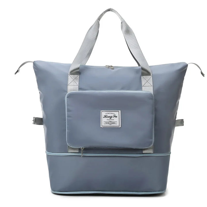 Foldable Travel Bag – FlexCarry-Light Blue-State of Style