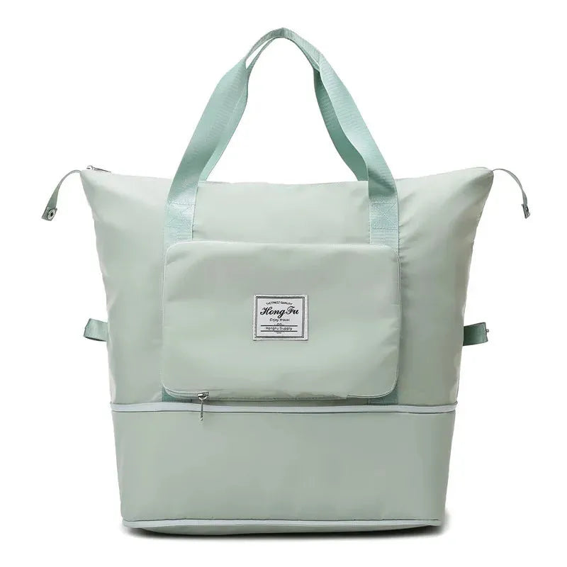 Foldable Travel Bag – FlexCarry-Light Green-State of Style