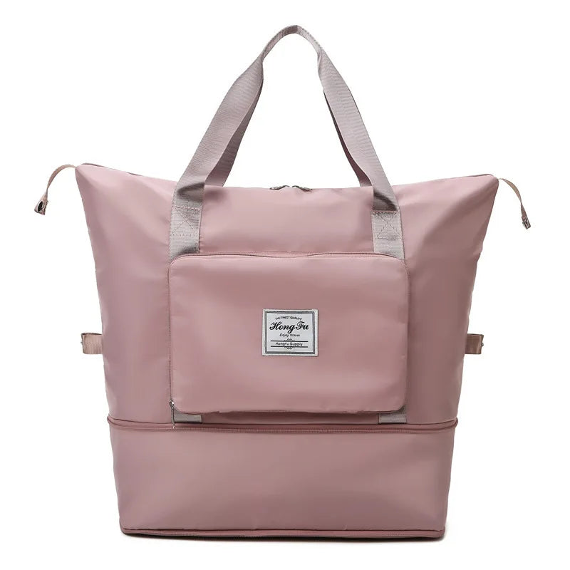 Foldable Travel Bag – FlexCarry-Pink-State of Style