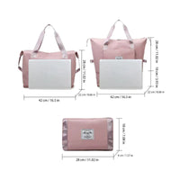 Foldable Travel Bag - FlexiCarry-Black-State of Style