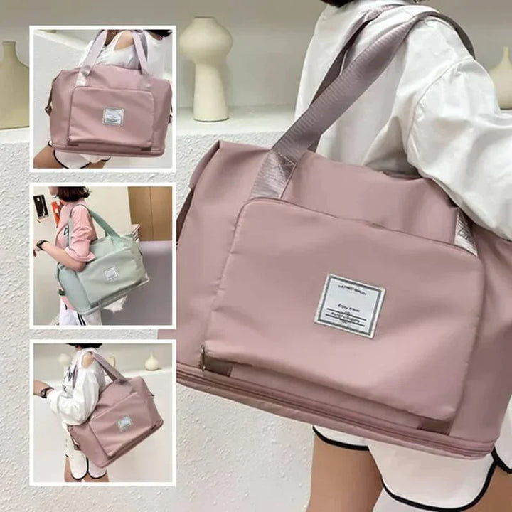 Foldable Travel Bag - FlexiCarry-Black-State of Style