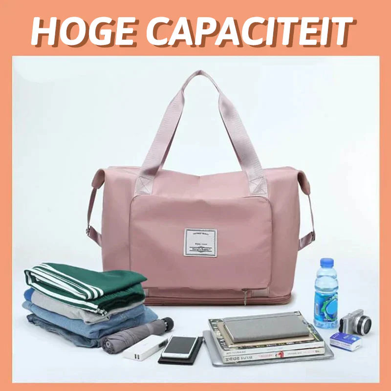 Foldable Travel Bag - FlexiCarry-Black-State of Style
