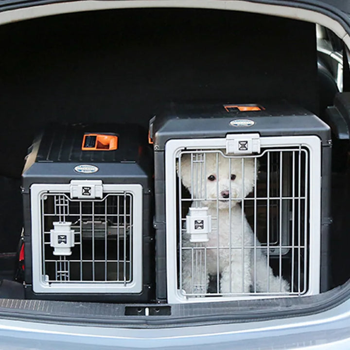 Foldable Travel Basket for Dogs and Cats - PetVoyager-Less than 12 kg-State of Style