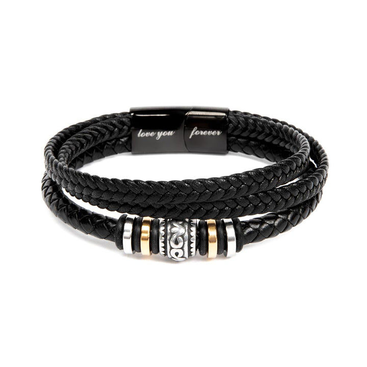 FOR MY HUSBAND - I LOVE YOU; FOREVER - BRACELET-Standard-State of Style