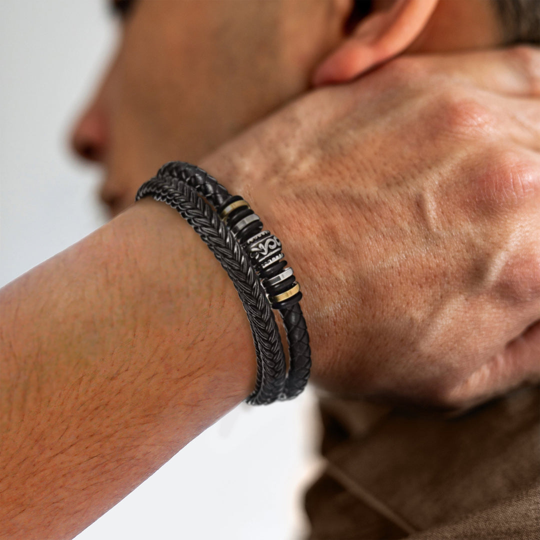 FOR MY SON - LOVE YOU FOREVER - BRACELET-Standard-19cm-State of Style
