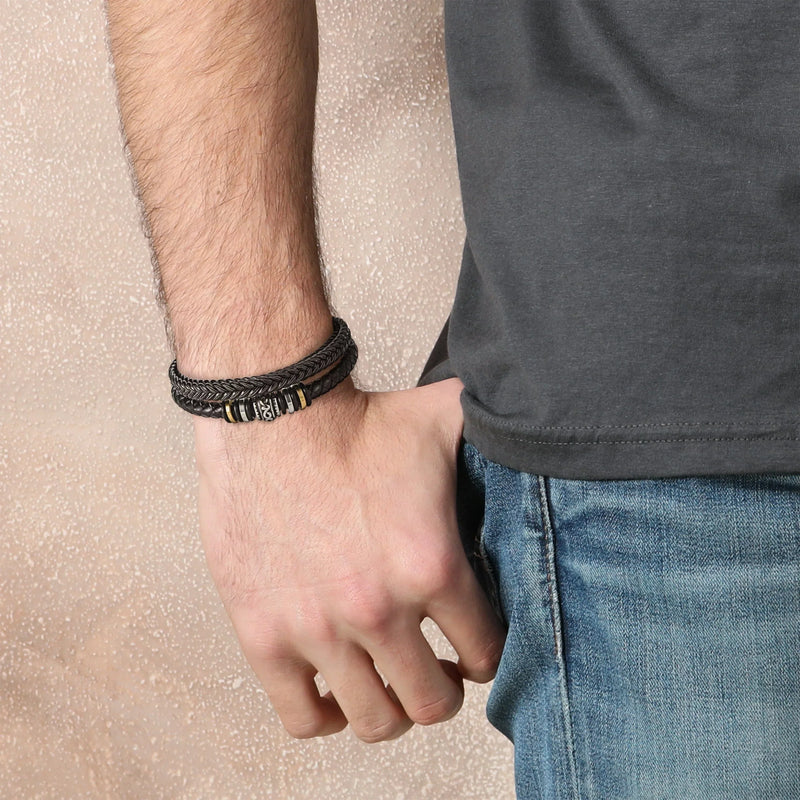 FOR MY SON - LOVE YOU FOREVER - BRACELET-Standard-19cm-State of Style