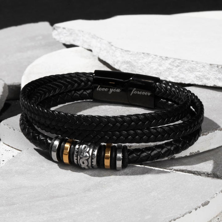 FOR MY SON - LOVE YOU FOREVER - BRACELET-Standard-19cm-State of Style