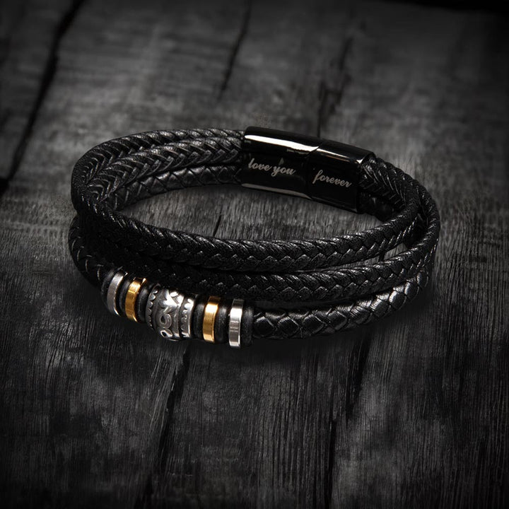 FOR MY SON - LOVE YOU FOREVER - BRACELET-Standard-19cm-State of Style