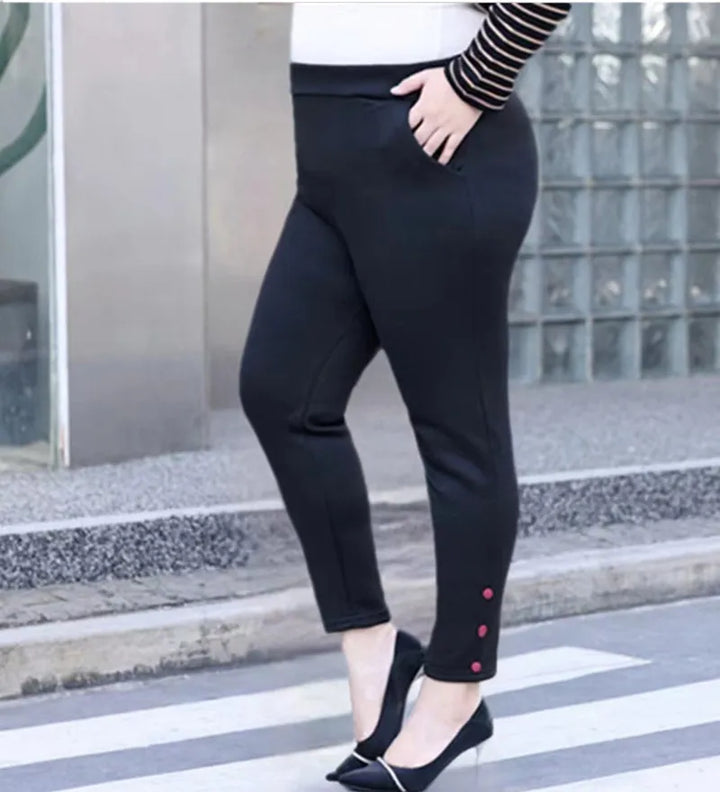 Formal Plus Size Office Trousers – Professional & Comfortable Fit-Red-Spring-3XL-State of Style
