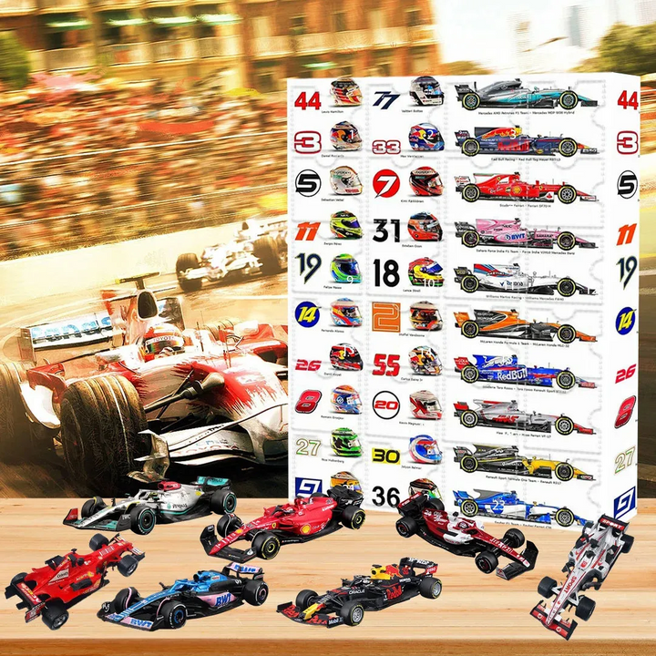 Formula 1 advent calendar with collectables – for true motorsport fans