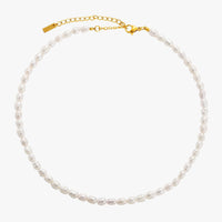 Freshwater Pearl Choker - Amélie-Gold-State of Style