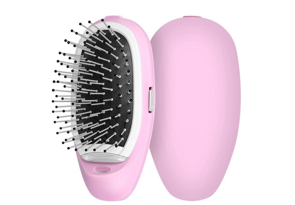 FrizzFree | Electric Hairbrush for Smooth & Effortless Styling-Black-State of Style