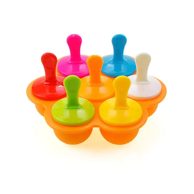 FrostyFun Ice Moulds for Cool Summer Snacks-Orange-State of Style