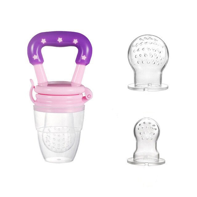Fruit spear - BabyBite-Pink-State of Style