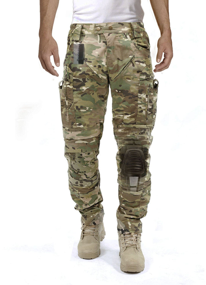 Functional Cargo Trousers for Men - Liam-Green B-S-State of Style