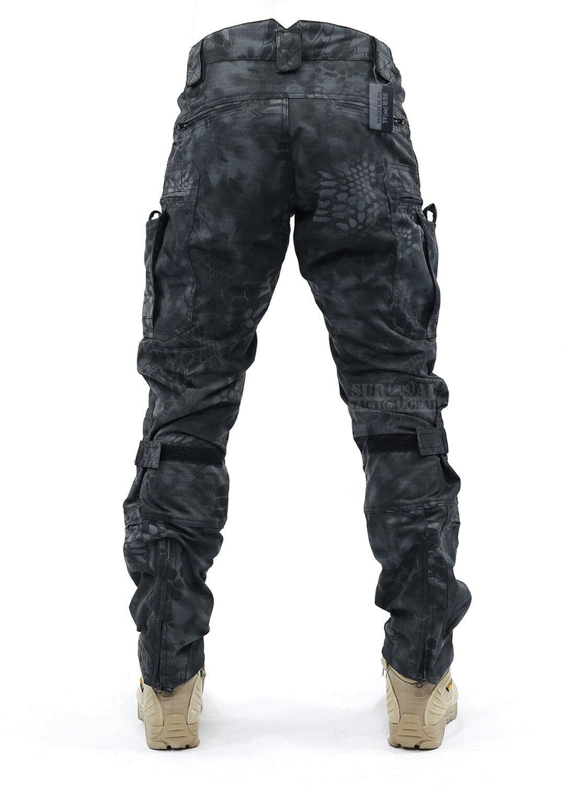 Functional Cargo Trousers for Men - Liam-Green-S-State of Style