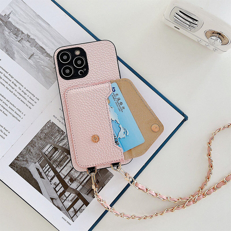 Functional iPhone Case with Wallet - Celeste-Beige-iPhone 7-State of Style