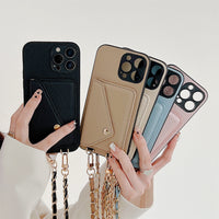 Functional iPhone Case with Wallet - Celeste-Beige-iPhone 7-State of Style