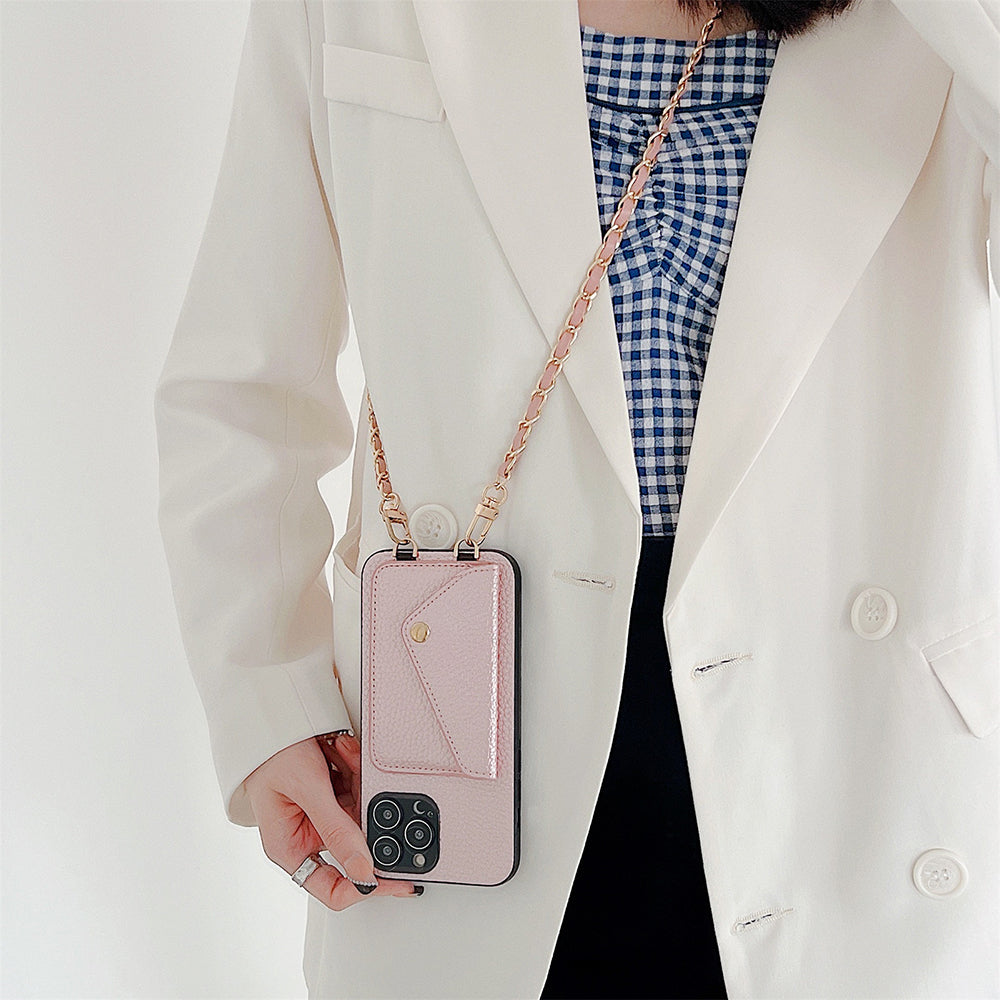 Functional iPhone Case with Wallet - Celeste-Pink-iPhone 7-State of Style