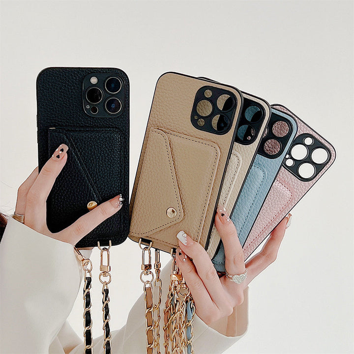 Functional iPhone Wallet Case - Celeste-Beige-iPhone 7-State of Style