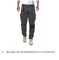 Functional Men's Cargo Trousers with Knee Protection – Bram-Grey-S-State of Style