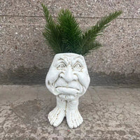 Funny Face Resin Succulent Planter - GigglePot-3-State of Style