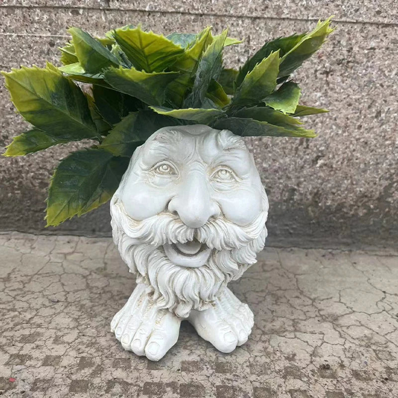 Funny Face Wax Plant Pot - GigglePot-4-State of Style