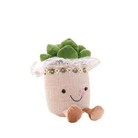 Funny Flower Cuddle - BloomBuddy-Green Flower Pot-State of Style