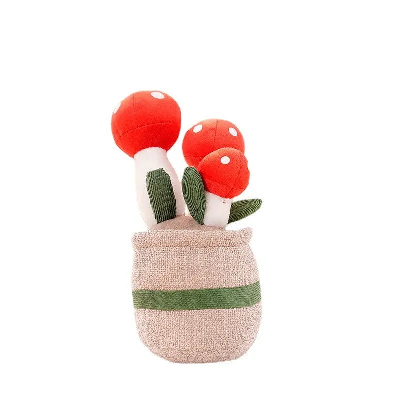 Funny Flower Cuddle - BloomBuddy-Red Mushroom-State of Style