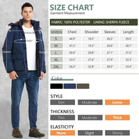 Gabriel Men's Winter Jacket with Detachable Hood-Black-S-State of Style