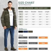 Gabriel Men's Winter Jacket with Detachable Hood-Black-S-State of Style