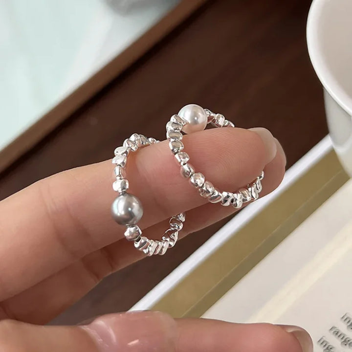 Galaxy Pearl Ring - Stella-White-5-State of Style