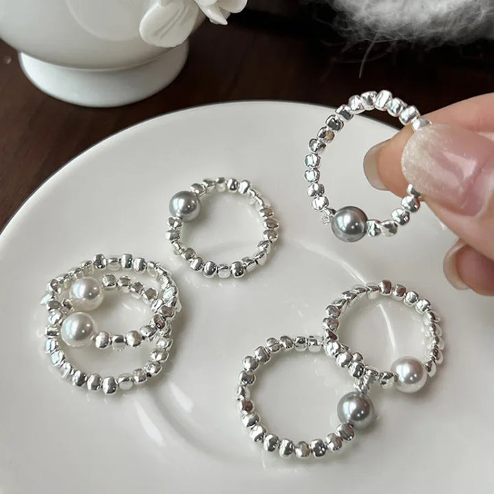 Galaxy Pearl Ring - Stella-White-5-State of Style