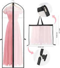 Extra-Long Dress & Gown Garment Bag – 180cm Protective Covers with Handles