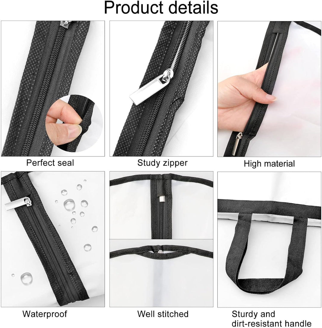 Extra-Long Dress & Gown Garment Bag – 180cm Protective Covers with Handles