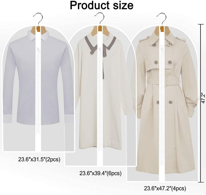 Extra-Long Dress & Gown Garment Bag – 180cm Protective Covers with Handles