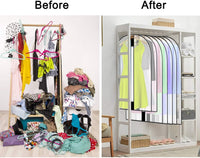 Extra-Long Dress & Gown Garment Bag – 180cm Protective Covers with Handles
