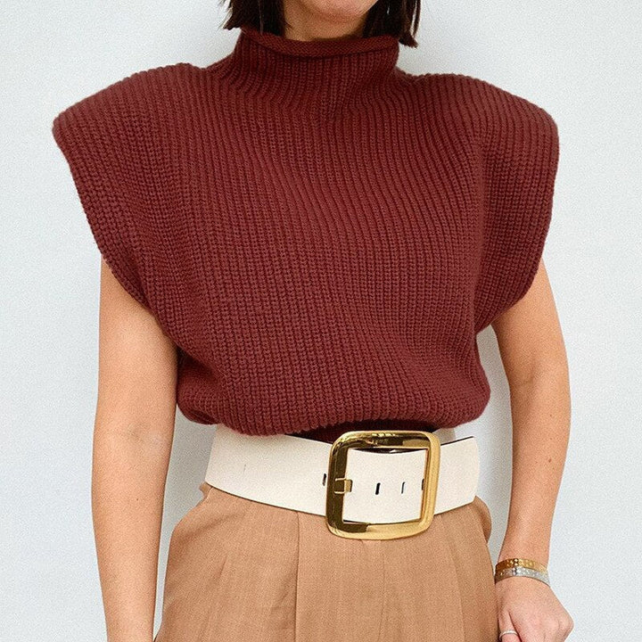 GeesjesShirt | Sweater for Women-Burgundy-S-State of Style