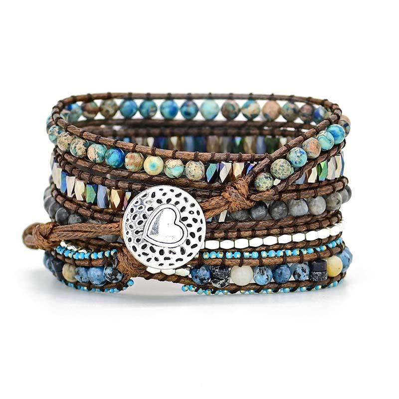 Gemstone Apple Watch Band - Azure-S (14-16 cm)-State of Style